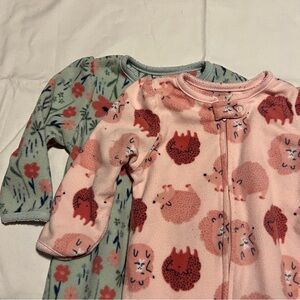 Carters fluffy pajamas